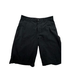 ⭐ Big Boys NITROUS BLACK Dark Black Wash Hybrid Shorts Size 16